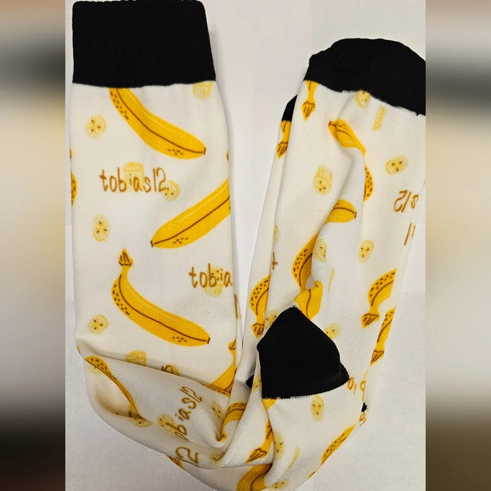 Socks -‎ Banana Pattern - Banana Customized NEW (look close 🍌)